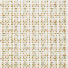 Algodón estampado MIHO Ocre / Rosa